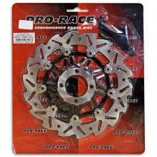 Δισκόπλακα εμπρός μαργαρίτα oversize 300mm Honda Innova 125 μαύρη Pro-Race