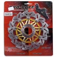 Δισκόπλακα εμπρός μαργαρίτα oversize 300mm Honda Supra 100 χρυσή Pro-Race