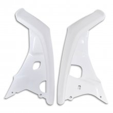 Ποδιές εξωτερικές ζευγάρι Honda Astrea Grand 100 λευκές Narita