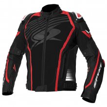 Μπουφάν μηχανής Spyke Aragon GT Dry Tecno μαύρο/κόκκινο