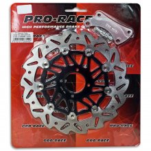 Δισκόπλακα εμπρός μαργαρίτα oversize 300mm Yamaha Crypton-X 135 μαύρη Pro-Race