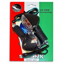 Φλας μίνι ζευγάρι universal Shark 1912 carbon / διάφανα 