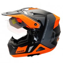 Κράνος Axxis Wolf MX803DS Roadrunner matt fluo orange