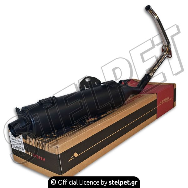 Εξάτμιση racing Sym VF185 Apido Racing μαύρη