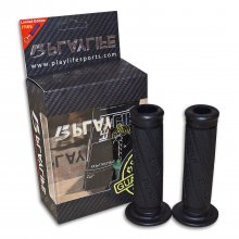 Χειρολαβές τιμονιού Playlife 2000-26 125mm ανοιχτές μαύρες