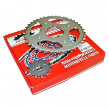 Γρανάζια κίνησης σετ Honda AX-1 250 Premioum