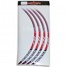 Ταινία ζάντας Honda SH κόκκινη Stickers Par