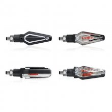 Φλας ζευγάρι led universal Chaft IN504 μαύρα - διάφανα