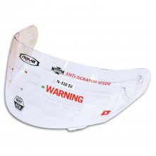 Ζελατίνα κράνους Nova N310 διάφανη