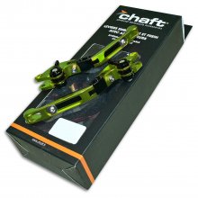 Μανέτες ζευγάρι ρυθμιζόμενες σπαστές Chaft LEV04 πράσινες