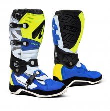 Μπότες μηχανής Forma Pilot λευκό / fluo / μπλε