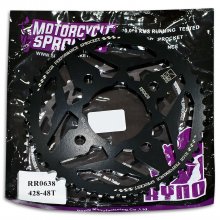 Γρανάζι κίνησης πίσω Sym VF 185 RR638 428-48 μαύρο