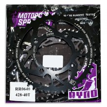 Γρανάζι κίνησης πίσω Yamaha Crypton-S 115 RR640 428-40 μαύρο
