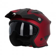 Κράνος Acerbis Jet Aria 25937.110 metallic κόκκινο