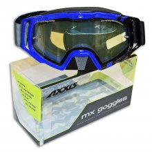 Γυαλιά enduro Axxis Complete MX-Evo Strap A7 μπλε