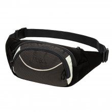 Τσαντάκι μέσης Polo Outrider 908108-2200 μαύρο / γκρι