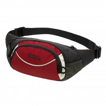 Τσαντάκι μέσης Polo Outrider 908108-3000 μαύρο / κόκκινο