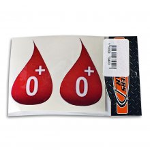 Αυτοκόλλητο ομάδα αίματος Stickers Par