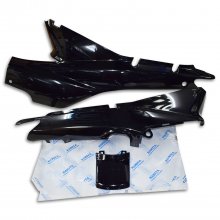 Ουρές ζευγάρι με σύνδεσμο Honda Supra 100 μαύρες Narita