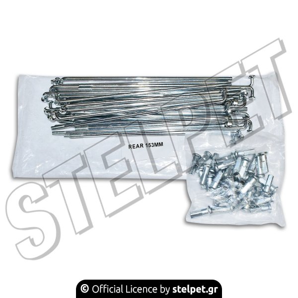 Ακτίνες τροχού 153mm Everestt