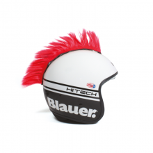 Διακοσμητικό κράνους Μοϊκάνα Chaft IN1924 Κόκκινη