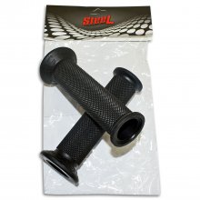 Χειρολαβές τιμονιού κλειστές STEEL CGR023 μαύρες 