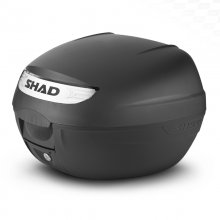 Μπαγκαζιέρα μηχανής Shad SH26 μαύρη / διάφανο κρύσταλλο