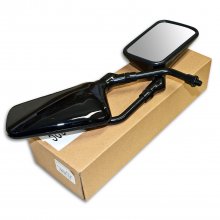 Καθρέπτες ζευγάρι τετράγωνοι universal Yamaha 10mm μαύροι