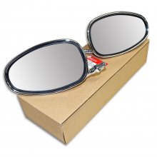 Καθρέπτες ζευγάρι οβάλ Universal Honda 10mm IKKYU χρώμιο