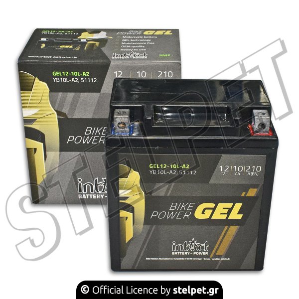 Μπαταρία μοτό Intact YB10L-A2 gel