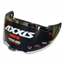 Ζελατίνα κράνους Axxis Hawk & Panther  V-31 100% Max Vision Mirror Silver