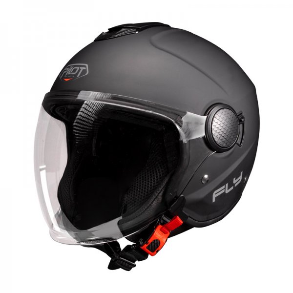 Κράνος JET Pilot  Fly  SV (ECE 22.06) Μαύρο MATT