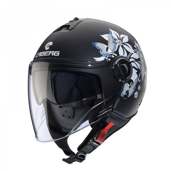 ΚΡΑΝΟΣ CABERG RIVIERA V4X ECE 22.06 MIA MAT BLACK/WHITE/GREY S