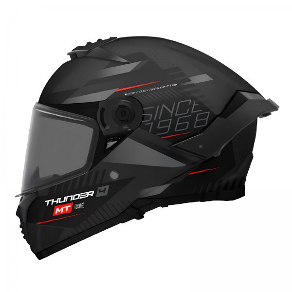 ΚΡΑΝΟΣ MT THUNDER 4 SV (ECE 22.06) LUMINENCE D1 BLACK MATT M