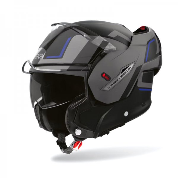 ΚΡΑΝΟΣ AIROH MATHISSE II GENIUS ECE 22.06 BLUE MAT S