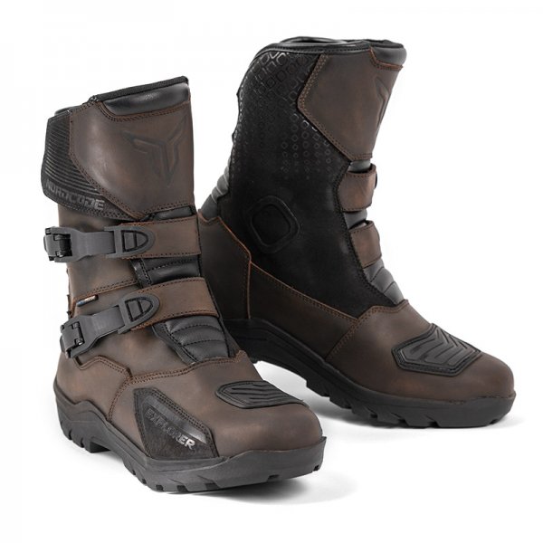 ΜΠΟΤΑ ΔΕΡΜΑΤΙΝΗ EXPLORER WP EN 13634 BROWN NORDCODE 44