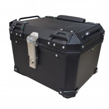 Μπαγκαζιέρα STR / 0857 Τετράγωνη 45L Μαύρη με Μαξιλάρι