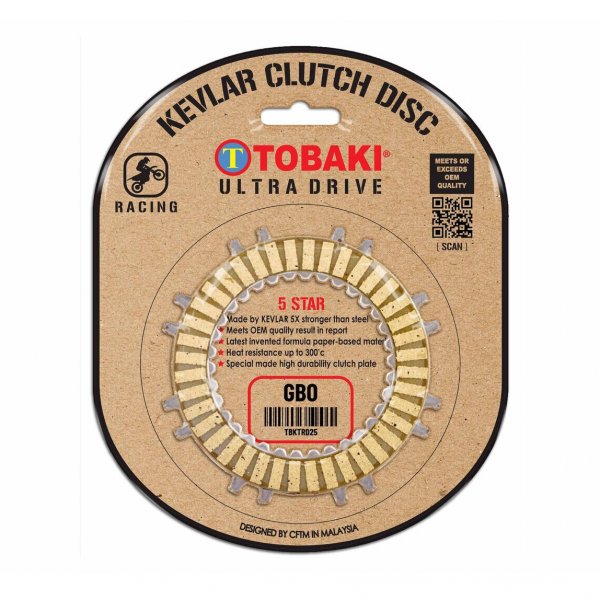 ΔΙΣΚΟΙ ΣΥΜΠΛΕΚΤΗ RACING KEVLAR C50 TOBAKI