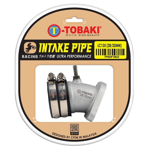 ΛΑΙΜΟΣ ΚΑΡΜΠΥΡΑΤΕΡ RACING LC135 (28/32MM) TOBAKI