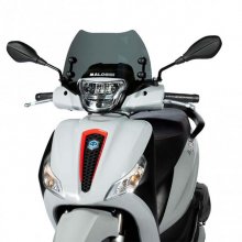 piaggio medley 125-150-200 malossi smoked windshield