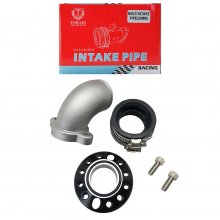 ΛΑΙΜΟΣ ΚΑΡΜΠΥΡΑΤΕΡ RACING UNIVERSAL 28MM ΜΕ ΚΟΛΑΡΟ TOKAHI