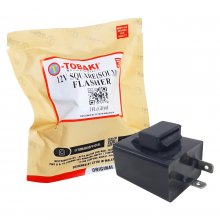 Φλάνσερ 12V Τετράγωνο με Beeper Tobaki