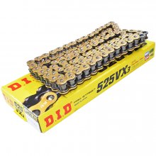 Αλυσίδα κίνησης DID 525VX3 x 116ZB G&B χρυσή