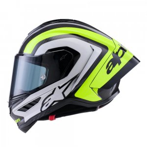 ΚΡΑΝΟΣ ALPINESTARS SUPERTECH R10 ARIUS ΚΙΤΡΙΝΟ-ΜΑΥΡΟ