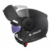 ΚΡΑΝΟΣ FLIP UP LS2 902.1 SCOPE II 22.06 ΜΑΥΡΟ ΜΑΤ