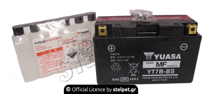 Μπαταρία 6.5Ah YUASA YT7B-BS
