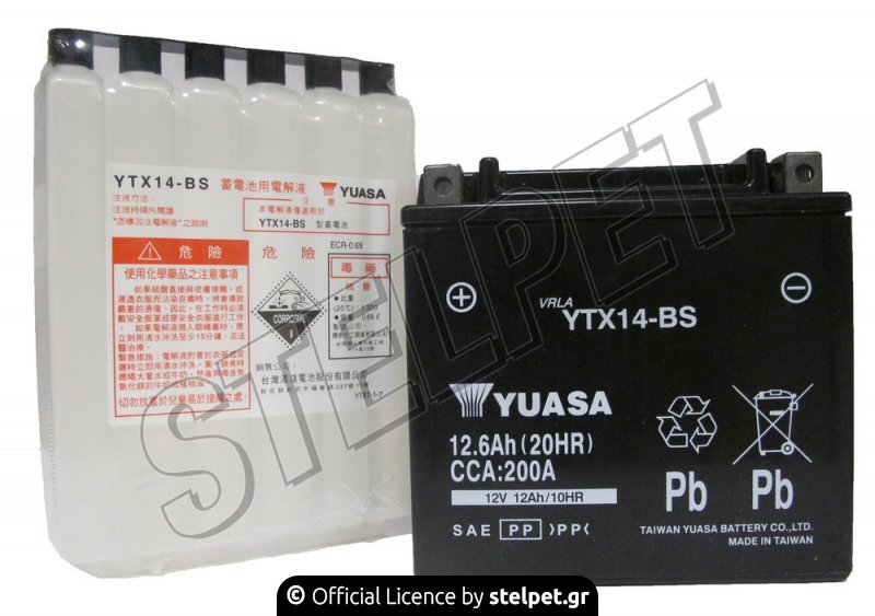 Μπαταρία Yuasa YTX14-BS