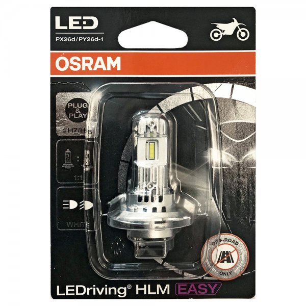ΛΑΜΠΑ OSRAM H7 12V16W PX25D 6500K LEDRIVING HLM EASY