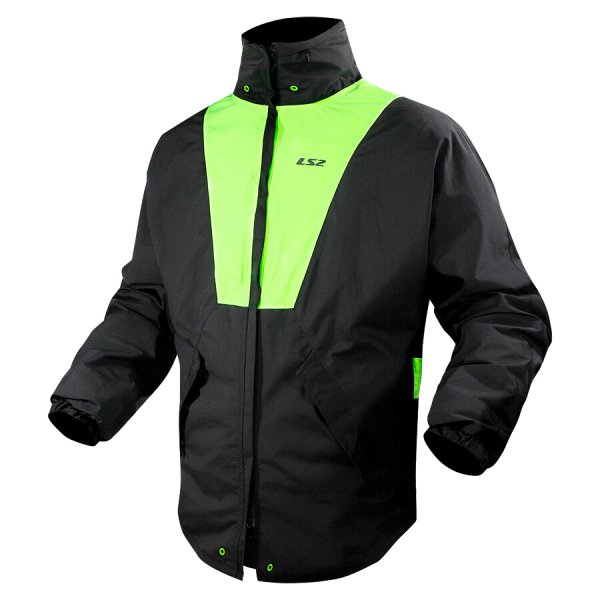 ΑΔΙΑΒΡΟΧΟ JACKET LS2 X-RAIN BLACK YELLOW  XL-2XL