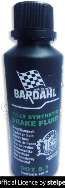 Υγρό φρένων Bardahl Dot 5.1 250ml